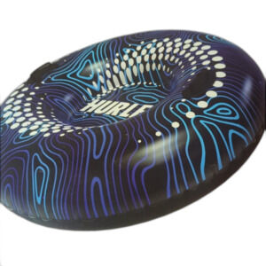 Hurley inflatable float / snow tube with handles, NEW